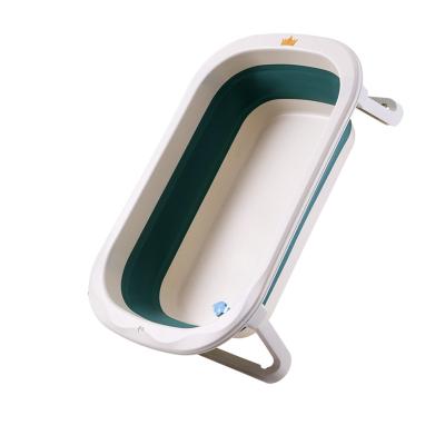 China Foldable Baby Bath Plastic Baby Tub/Baby Folding Bathtub With Fold Portable Bathtub TH332 for sale