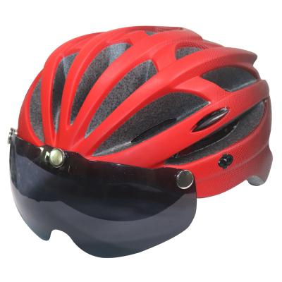 China Compounds CATCHDRREAM MTB Bike Helmet Men Women Racing Bicycle Helmet In-mold Road Mountain Safety Helmet Cycling Glasses Tail Light for sale