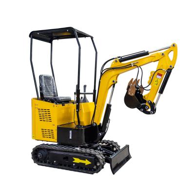 China EPA Engine 1200kg Hightop Mini Excavator Machine Three Cylinders Water Cooled for sale