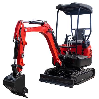 Chine machine de creusement Hightop de Mini Excavator 1800kg d'auvent de diamètre de 42mm petite à vendre