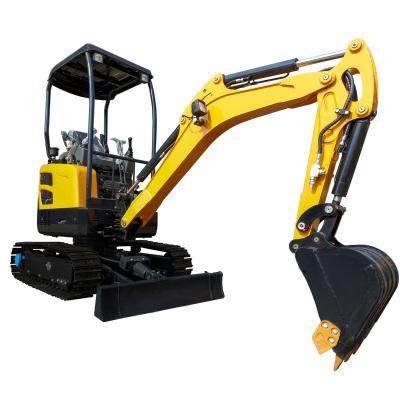 China EPA Standard 2000kg Diesel Mini Excavator For Farm Use Long Lifespan for sale