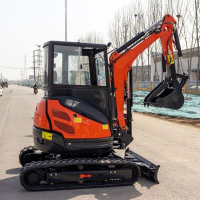 China EPA Euro 5 Engine 2.5 T Mini Excavator Compact Digger 20HP Power Saving for sale