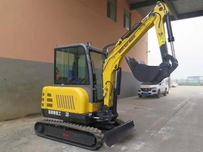 China Landbouwgrond3t Mini Digger Small Digging Equipment High Efficiency Te koop