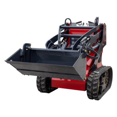 China HTS430 Hidráulico Mini Skid Steer Loader Marca americana Motor Pequeno Carregador Crawler à venda