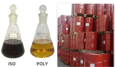 China Pbw-Polyurethan-chemisches Paket kombinierte Materialien Isozyanat und Polyol-Schaum-Rohstoff zu verkaufen