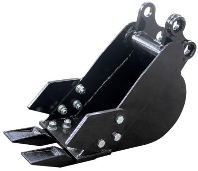 Cina Escavatore stretto durevole Bucket With Teeth di Mini Excavator Parts 200mm in vendita