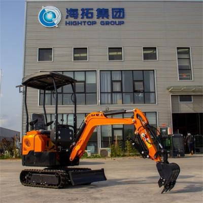 China Garden Repair 1t Mini Digger Energy Efficient Hightop Ht10 Excavator for sale