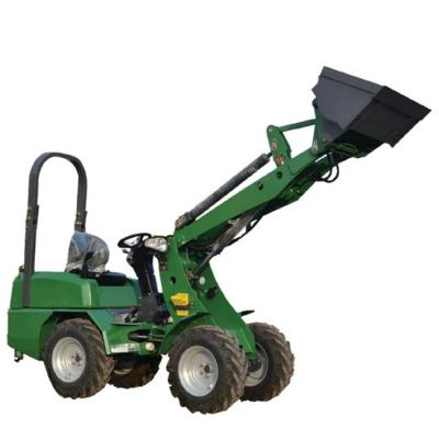 China 12v multi funções Payloader pequeno com Mínimo Turning Raio sobre pneumáticos 2257mm à venda