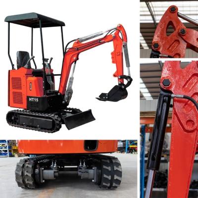 China 1.5 Tone Sturdy Mini Crawler Excavator Imported brand Engine for sale