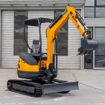 China HT25 Small Mini Excavator Compact Design High Maximum Efficiency For Construction Te koop