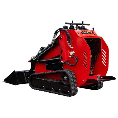 Cina Compatto HTHY382T Mini Skid Steer Loader 1150mm Bucket Potente motore in vendita