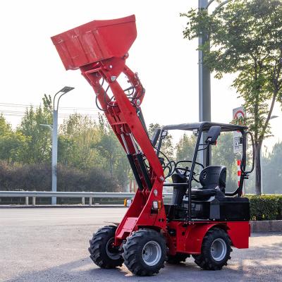 China Advanced Hydraulic System Small Wheel Loader Multi Purpose Attachments With Stable Working Condition for sale