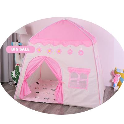 China De Toy Phthalate Free Baby Tent Low Moq House 5 To 13 Years Old Soft Castle Kids Playhouse Indoor Tent for sale