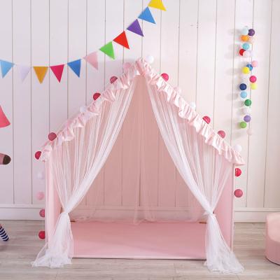 China Soft Toy Indoor Solid Wood Kids Play Tent Teepee Tent House Children for sale