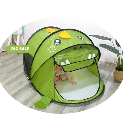 China 2022 New Style 2-4 Kids Soft Toy Tent Dinosaur Non-Toxic Foldable Tent For Children for sale