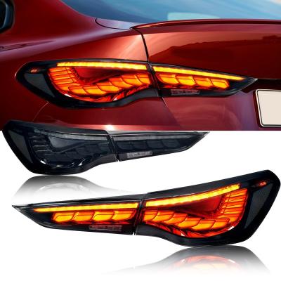 China Archaic PC+ABS Wholesale For New 2020 4 Series G22 G23 G28 M4 Car 2 Door 4 Door Convertible For BMW 4 Series Full Led Tail Lights for sale