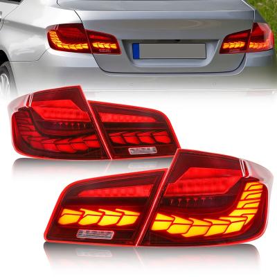 China Archaic PC+ABS F10 F18 520 525 530 2011-2017 M5 Tail Lamp Led Light Plug & Play Rear Light For BMW 5 Series Full Led Taillights for sale