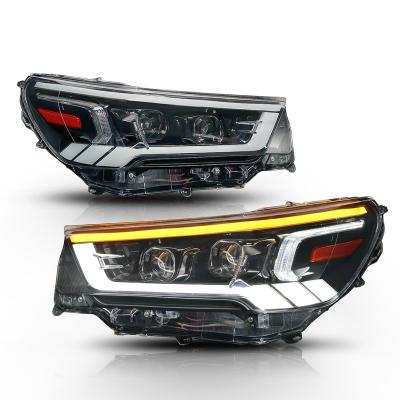 China Archaic PC+ABS New Design Full Led Headlights For Hilux Revo Rocco 2021 With Dynamic Start Light Effect For Hilux Revo 2021 Headlights for sale