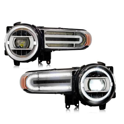 China Archaic PC+ABS Manufacturer LED Headlight for FJ Cruiser 2007,2008,2009-2019 with headlight plug and play wholesale price for sale