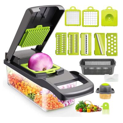 China Viable Tools Chopper Fruit Vegetable Food Cutter Mini Vegetable Chopper Multifunctional Kitchen Slicer for sale