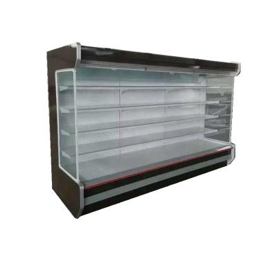 China Lanvin Commercial Luxury Commercial Open Fridge For Supermarket Use for sale