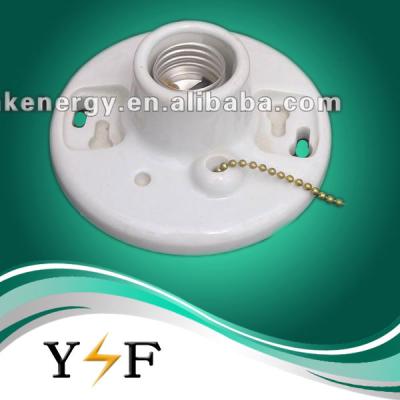 China Screw Ceiling Lamp Holder or Table Lamp Ceramic Fluorescent Bulb Holders for sale