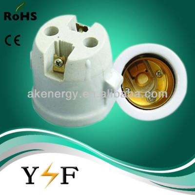 China Industrial screw lamp holder e40 porcelain for sale