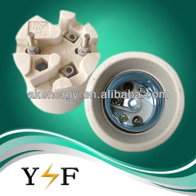 China Electric ceramic screw lamp e40 holder for sale