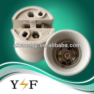 China Screw lamp holder, lamp socket socket and durable ceramic e40 lamp holders for sale