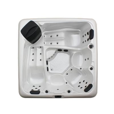 China USA Gecko JY8007 Best Freestanding System Acrylic Material 3 Person Hot Tub With 2 Settees for sale