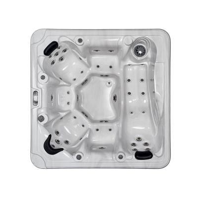 China 5 Free Seats And 1 6 Person Large Sofa Acrylic And Wood Portable Outdoor Hot Tub Spa For Sale for sale