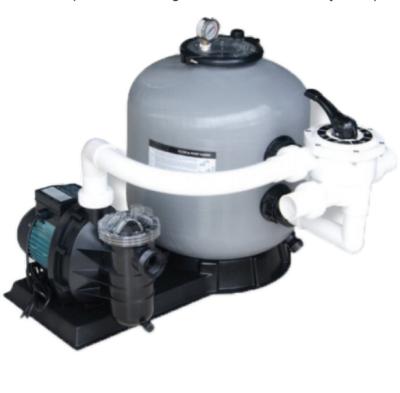 China Make Swimming Pool Water Clean And Safe Fiberglass Universal Side Mount Sand Filter Kit With High Efficiency Pump for sale