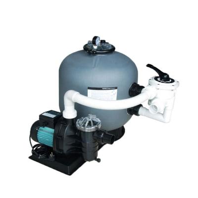 China Make Pool Water Clean and Sand Safe Filter Fiberglass Swimming Pool Rope Sand Filter Box Universal Standard Pool with Pump for sale