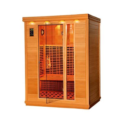 China New Invention Mini Computer Control Panel Sauna And Steam Combined Outdoor Dry Room Sauna Steam Bath for sale