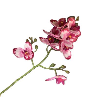 China MHJ181 Butterfly Orchids Real Touch Artificial Flowers Small Realistic Plastic Orchid for sale