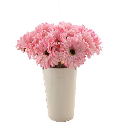 China MHJ68 Realistic Wedding Chrysanthemum Gerbera Flowers Artificial Daisy for sale