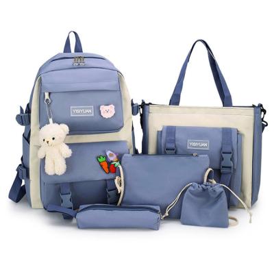 China Hot Sale Waterproof Mochilas School Backpack School Bag Set Bookbags School Bags for sale