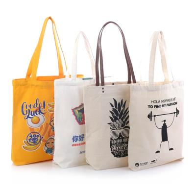 China Wholesale Cotton Tote Bag Tote Bags Custom Printed Logo Tote Bags Cotton Canvas for sale