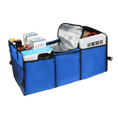 China Trunk Organizer Wholesale Backseat Folding Car Storage Backseat Truck Organizer for sale