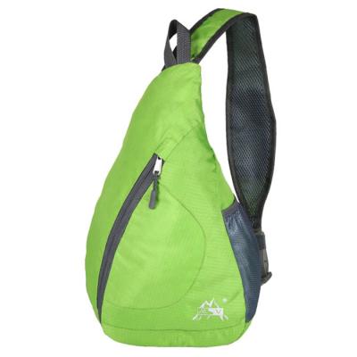 China Durable Waterproof Folding Cross Body Backpack Nylon Sports Sling Bag FZBFD019 for sale