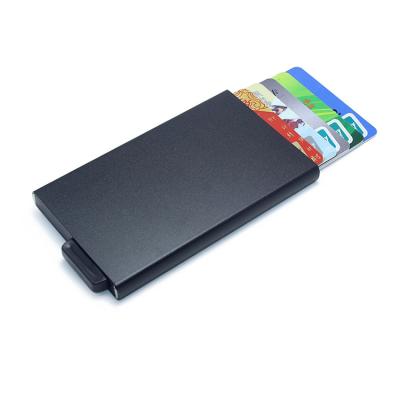 China High Quality Wholesale Custom Money Clip Men Square RFID ID Credit Card Holders for sale