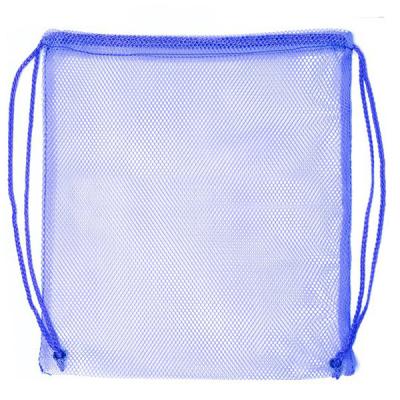 China Custom Nylon Mesh Drawstring Wash Laundry Bag Moisture Proof for sale