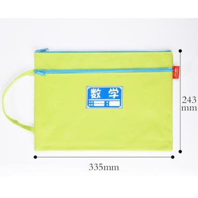 China Small Canvas Polyester Clutch Cosmetic Pouch With Zipper Logo Custom Mini Plain Personalized Reusable Gift Premium Teacher Nylon Bag for sale