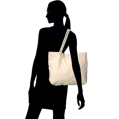 China Custom Cotton Heavy Duty Organic Reuseable Loose Reuseable Denim White Eco Fabric Shoulder Jute Canvas Tote Bag With Zipper for sale