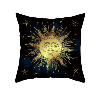 China 2022 new peach style living room sofa cushion cover bedroom ethnic pillowcase Nordic anti-static skin pillow case for sale