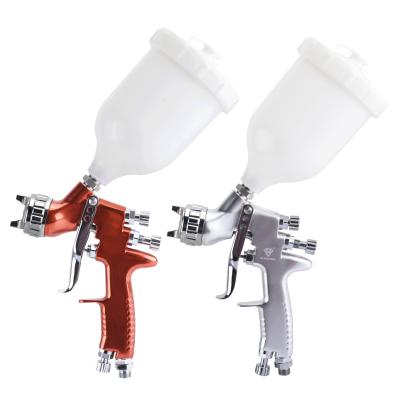 China Paint Spray Gun RongPeng Tools Pneumatic Top Grade Spray Gun Hvlp Gravity Fed Spray Gun 1.4mm for sale