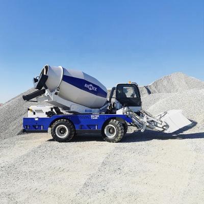 China New 2022 Working Efficiency Type Self Loading Mobile Concrete Mixer Truck For Sale for sale