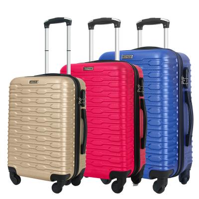 China Lightweight Durable Professional Hard Shell Carry On Traveling Single Trolley Case Luggage Set for sale