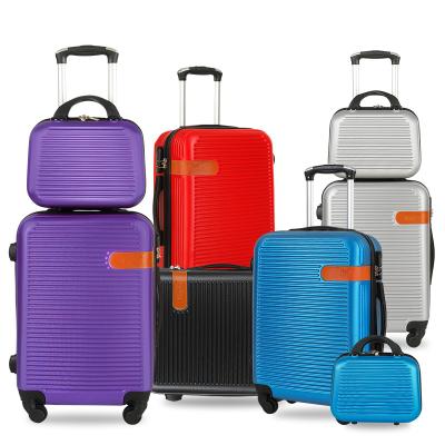 China Lightweight Durable ABS Design Hard Shell Cabin Travel Outdoor Luggage Bag Popular Travel Luggage for sale