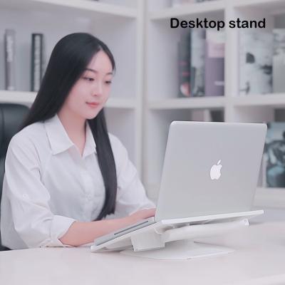 China 2021 Blive Adjustable Home Office Travel Mini Computer Desks PC Stand Portable Laptops Bracket Low (Height) Stand for sale